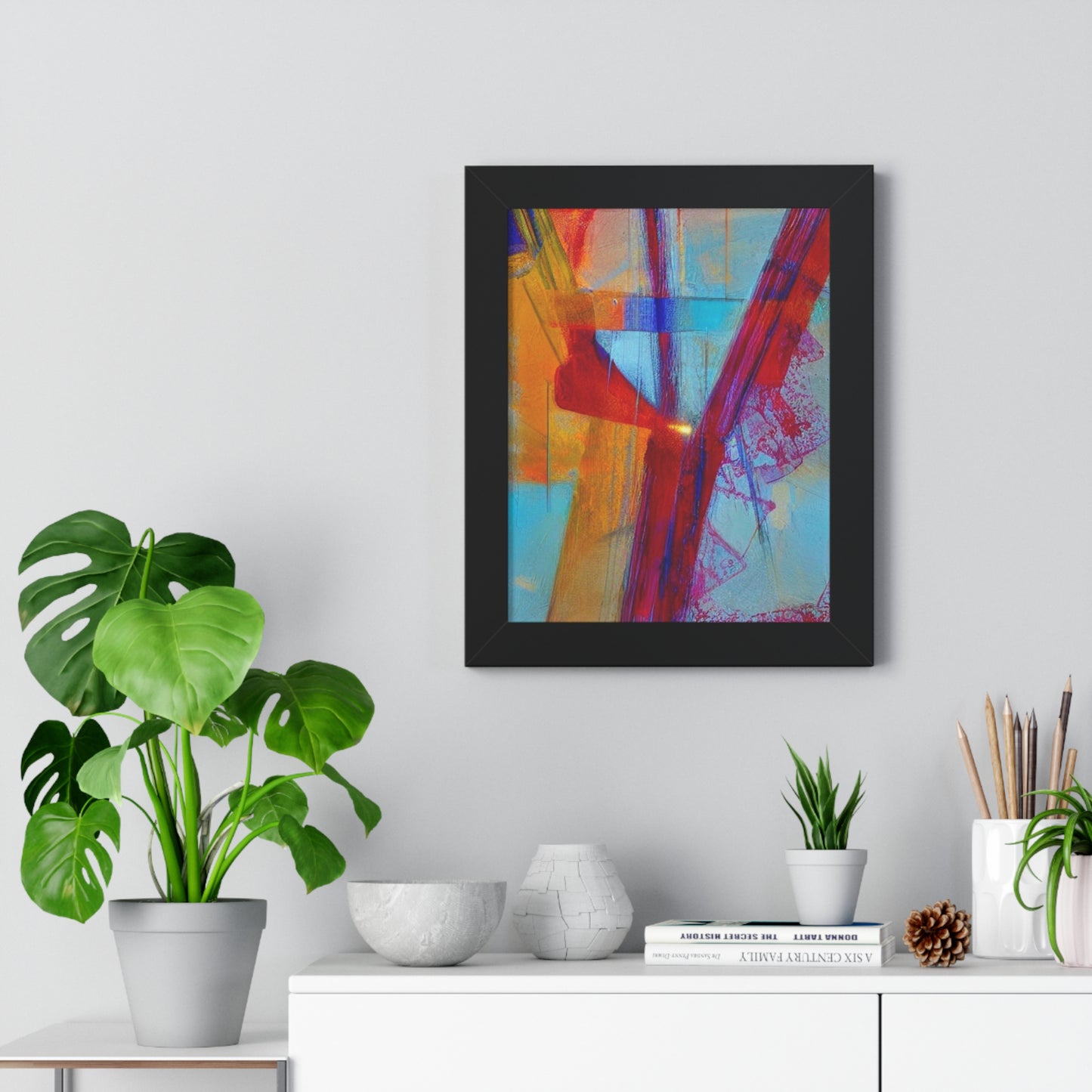 "Ethereal Impressions" Vertical Poster