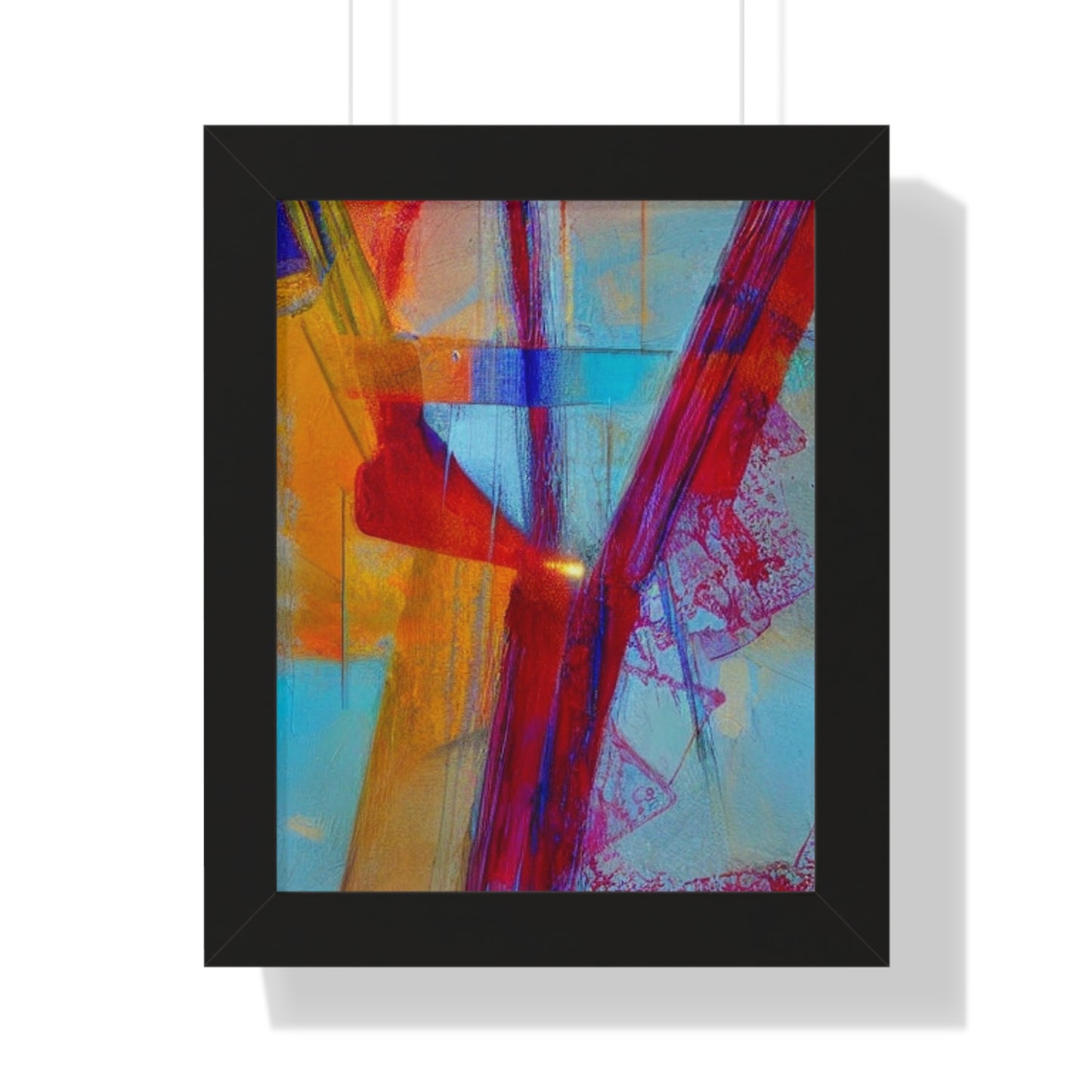 "Ethereal Impressions" Vertical Poster